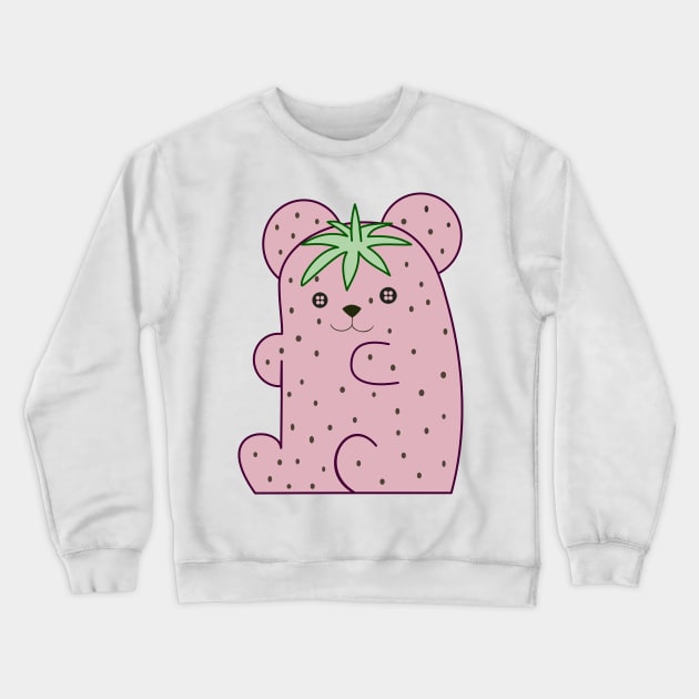 Strawberry Gummy Bear Crewneck Sweatshirt by jaml-12